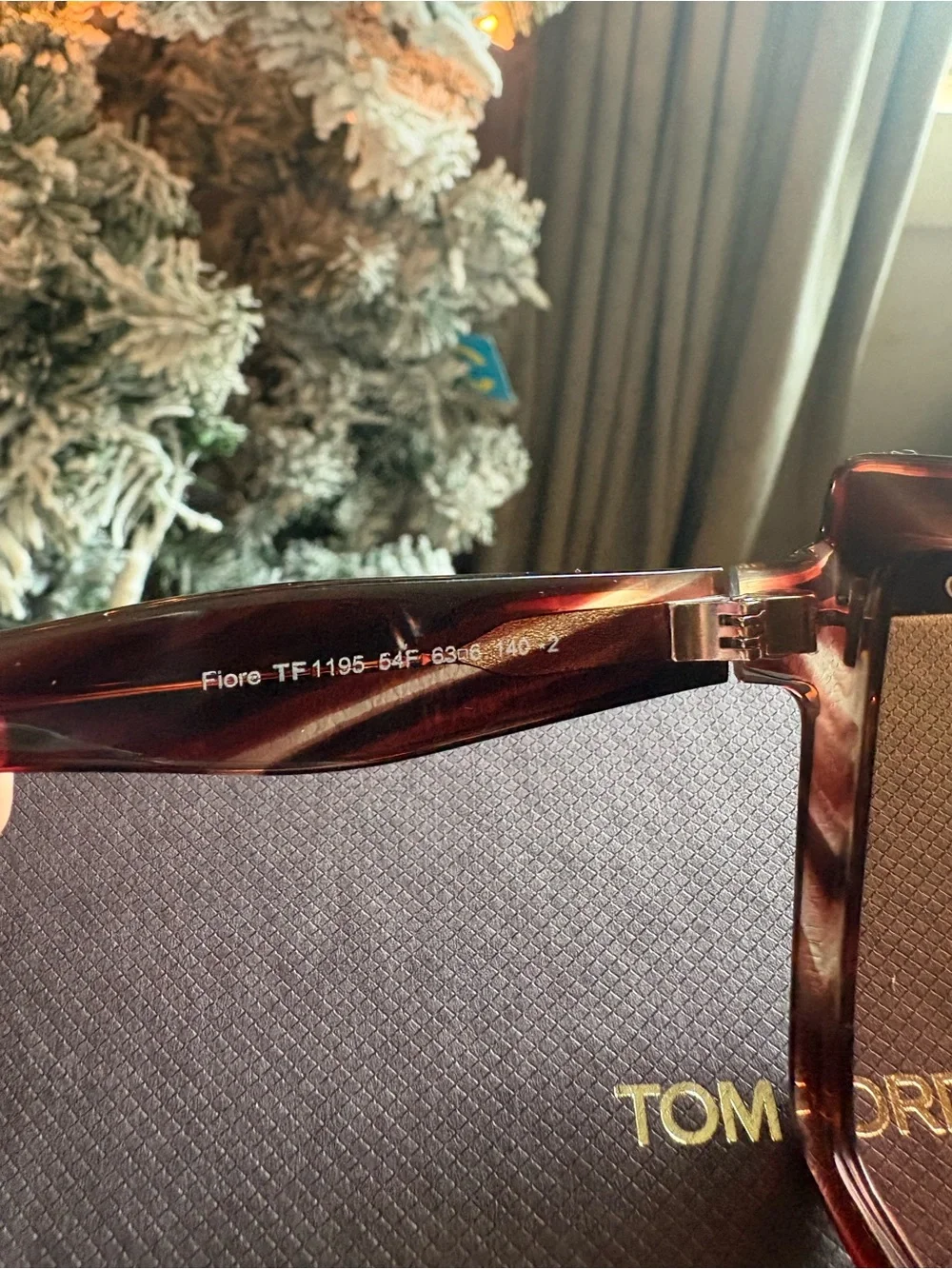Tom Ford Fiore Women's Oversized Square Sunglasses -
